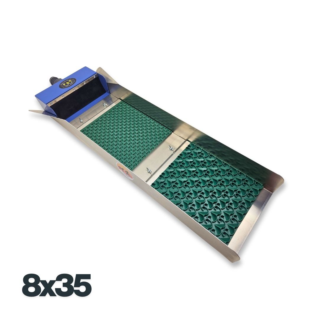 Dream Mat - Dream Mat 8" Modular Sluice Box System | Interchangeable Mats for Custom Gold Recovery - Prospecting Equipment - Prospectors Dream