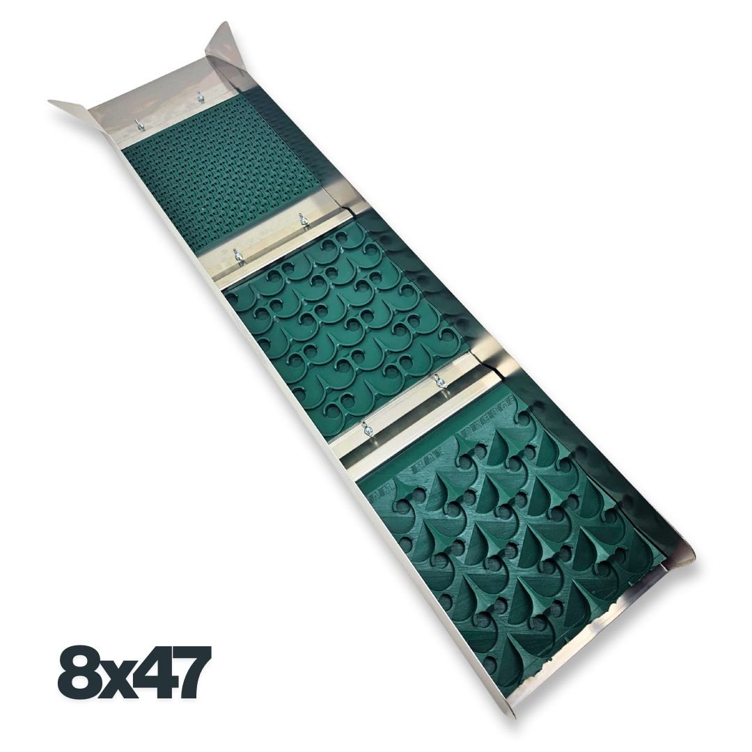 Dream Mat - Dream Mat 8" Modular Sluice Box System | Interchangeable Mats for Custom Gold Recovery - Prospecting Equipment - Prospectors Dream