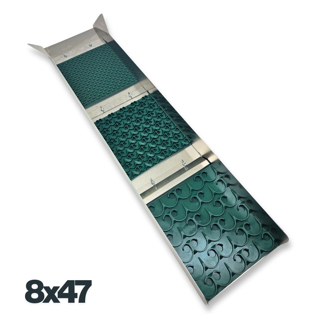 Dream Mat - Dream Mat 8" Modular Sluice Box System | Interchangeable Mats for Custom Gold Recovery - Prospecting Equipment - Prospectors Dream