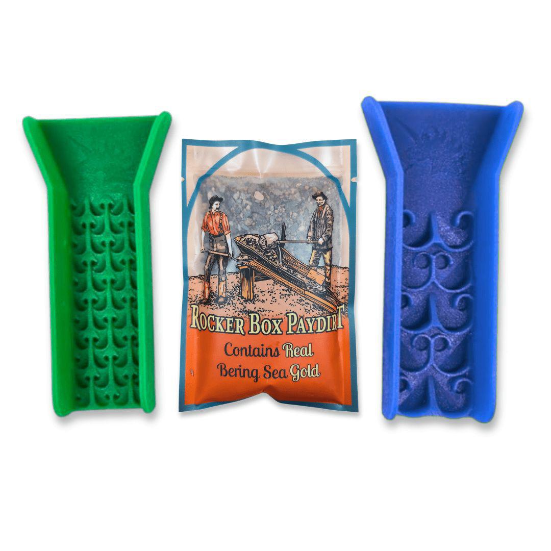 Dream Mat - Dream Mat Pocket Sluice Kit with Bering Sea Gold Paydirt | Gold Prospecting Equipment - Gold Pan Kit - Prospectors Dream