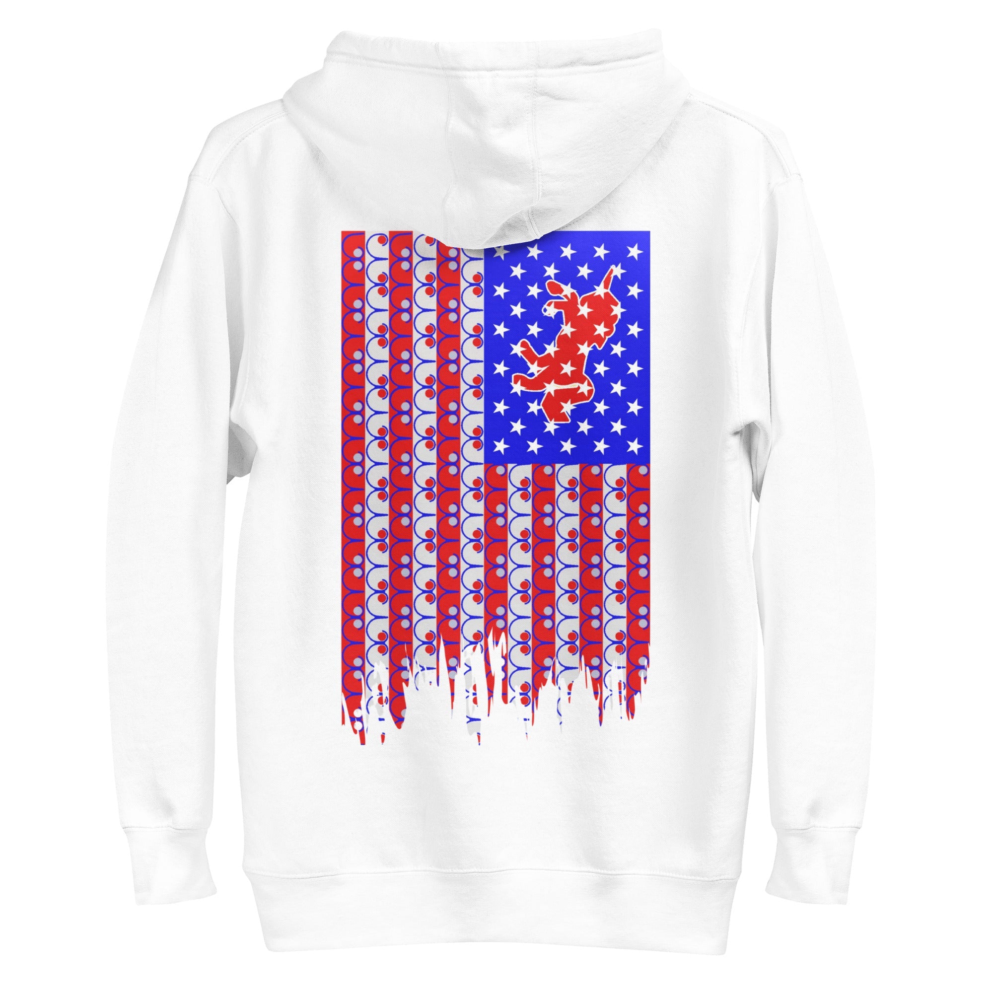 Dream Mat - Dream Mat + Unicorn American Flag - Unisex Hoodie - Prospectors Dream