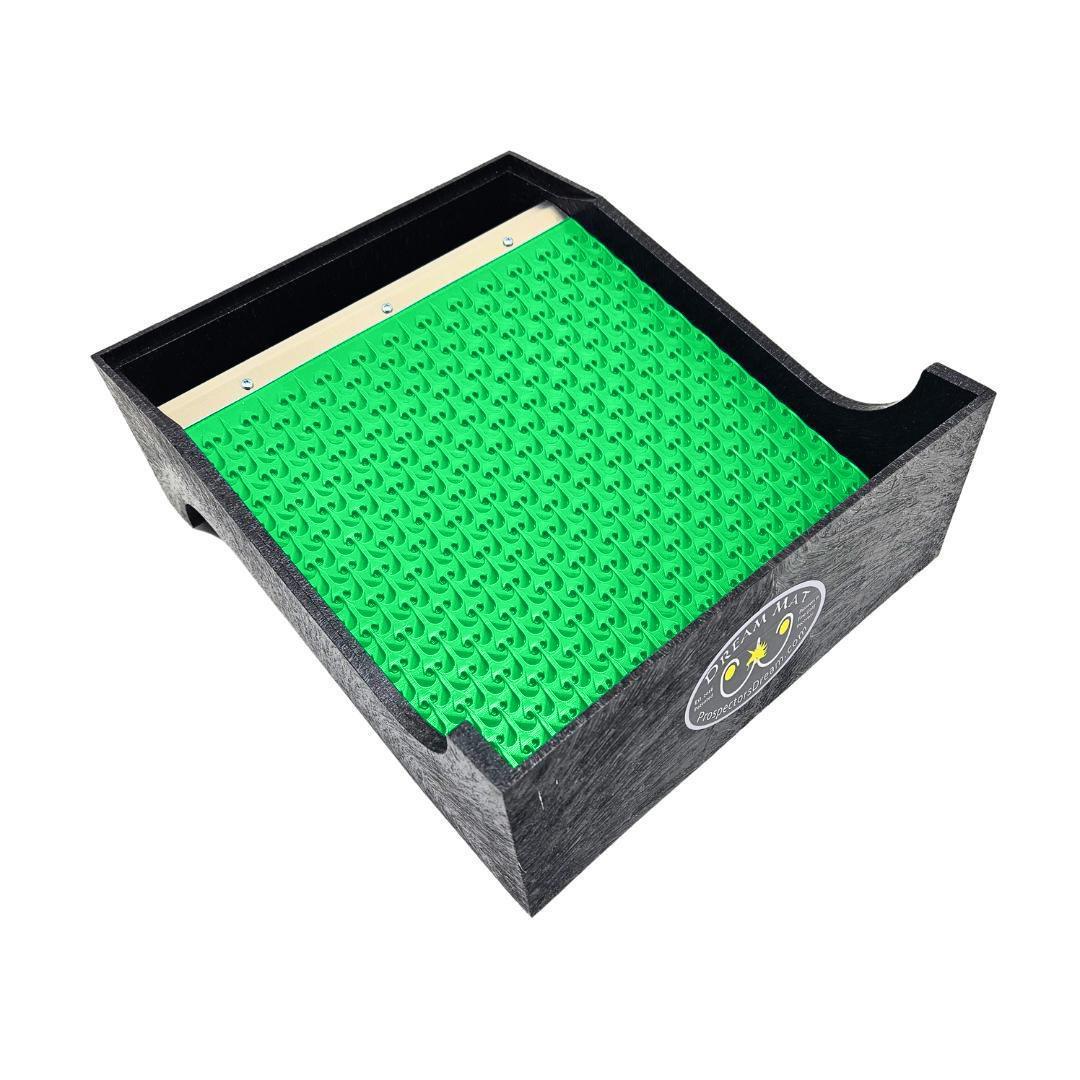 Dream Mat - Gold Cube Tray with Micro (2nd Gen) Dream Mat | Gold Mining Equipment - Gold Cube - Prospectors Dream