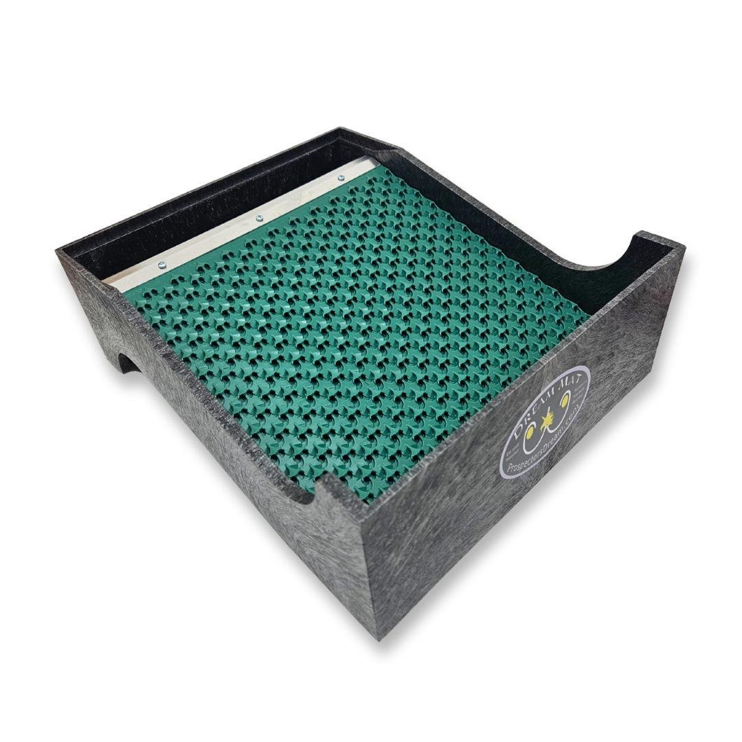 Dream Mat - Gold Cube Tray with Micro - Dredge Dream Mat | Gold Mining Equipment - Gold Cube - Prospectors Dream