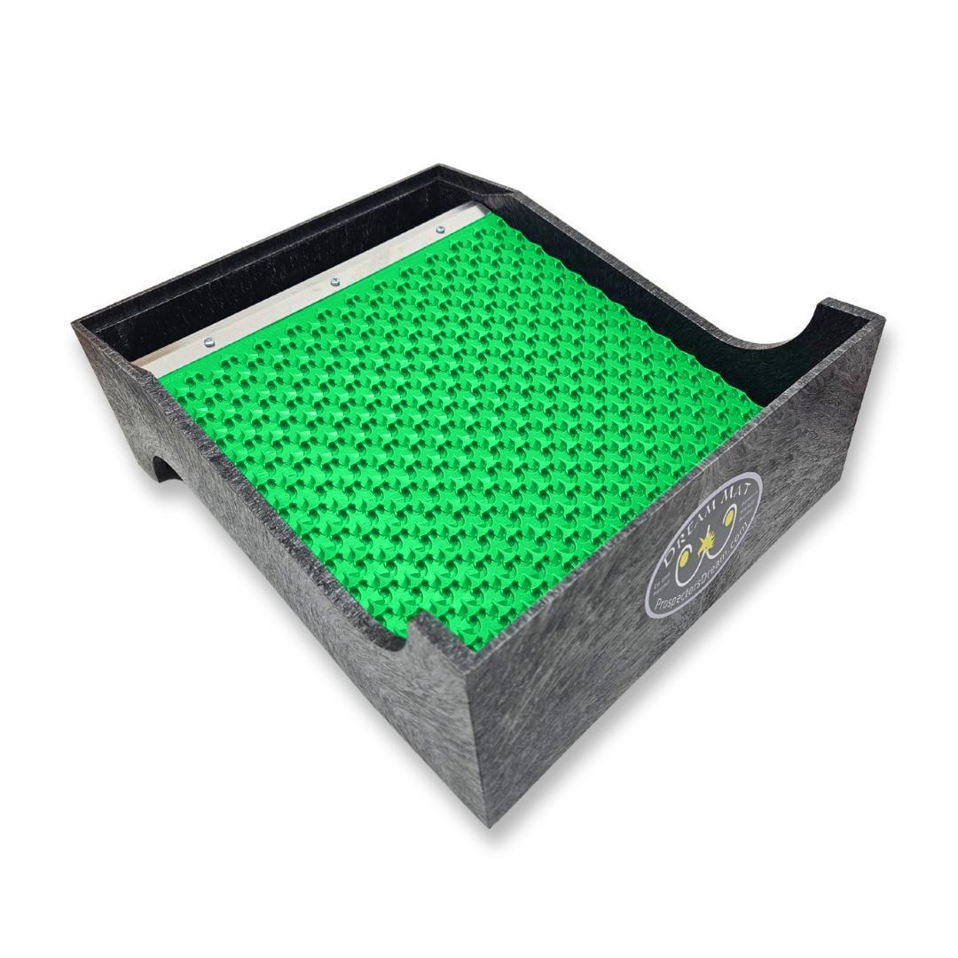 Dream Mat - Gold Cube Tray with Micro - Dredge Dream Mat | Gold Mining Equipment - Gold Cube - Prospectors Dream