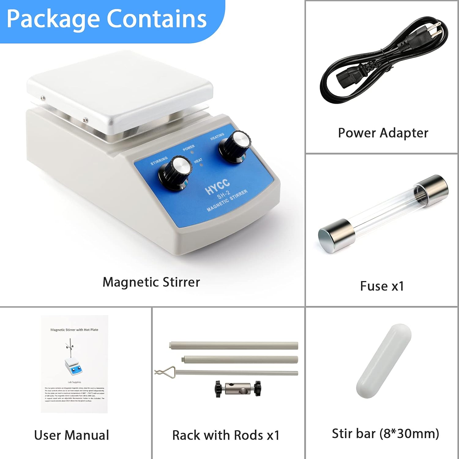 Dream Mat - Gold Precipitation Kit – 1500mL Borosilicate Glass Beaker & Magnetic Stirrer Hot Plate - Gold Refining - Prospectors Dream