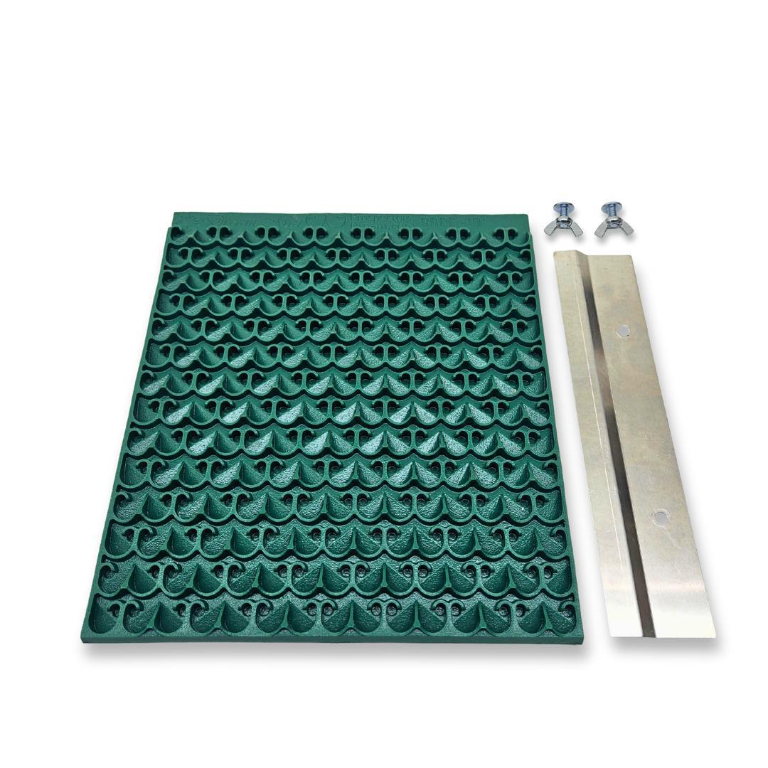 Dream Mat - Modular Sluice Mats (12x12 End Trim) | Dream Mat | Interchangeable Gold Recovery Sections w/ Clamp - Sluice Mat - Prospectors Dream