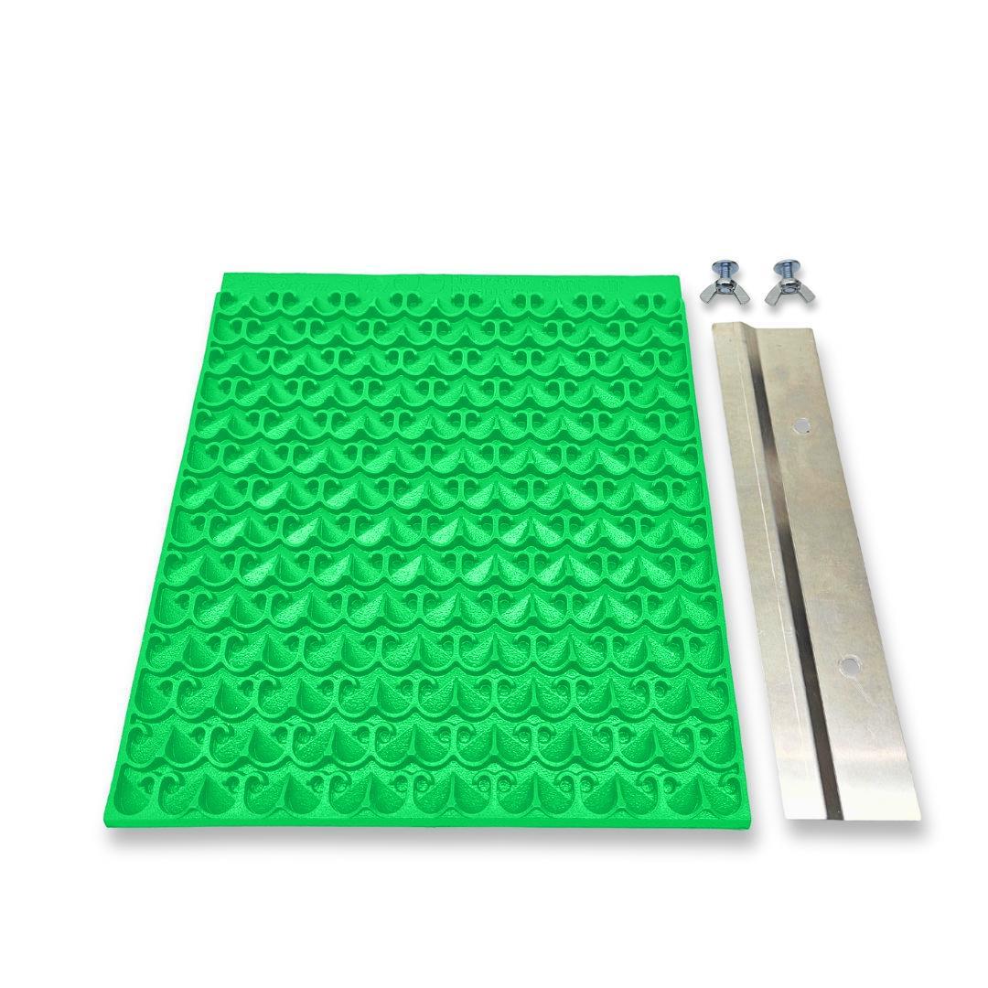 Dream Mat - Modular Sluice Mats (8x12 End Trim) | Dream Mat | Interchangeable Gold Recovery Sections w/ Clamp - Sluice Mat - Prospectors Dream