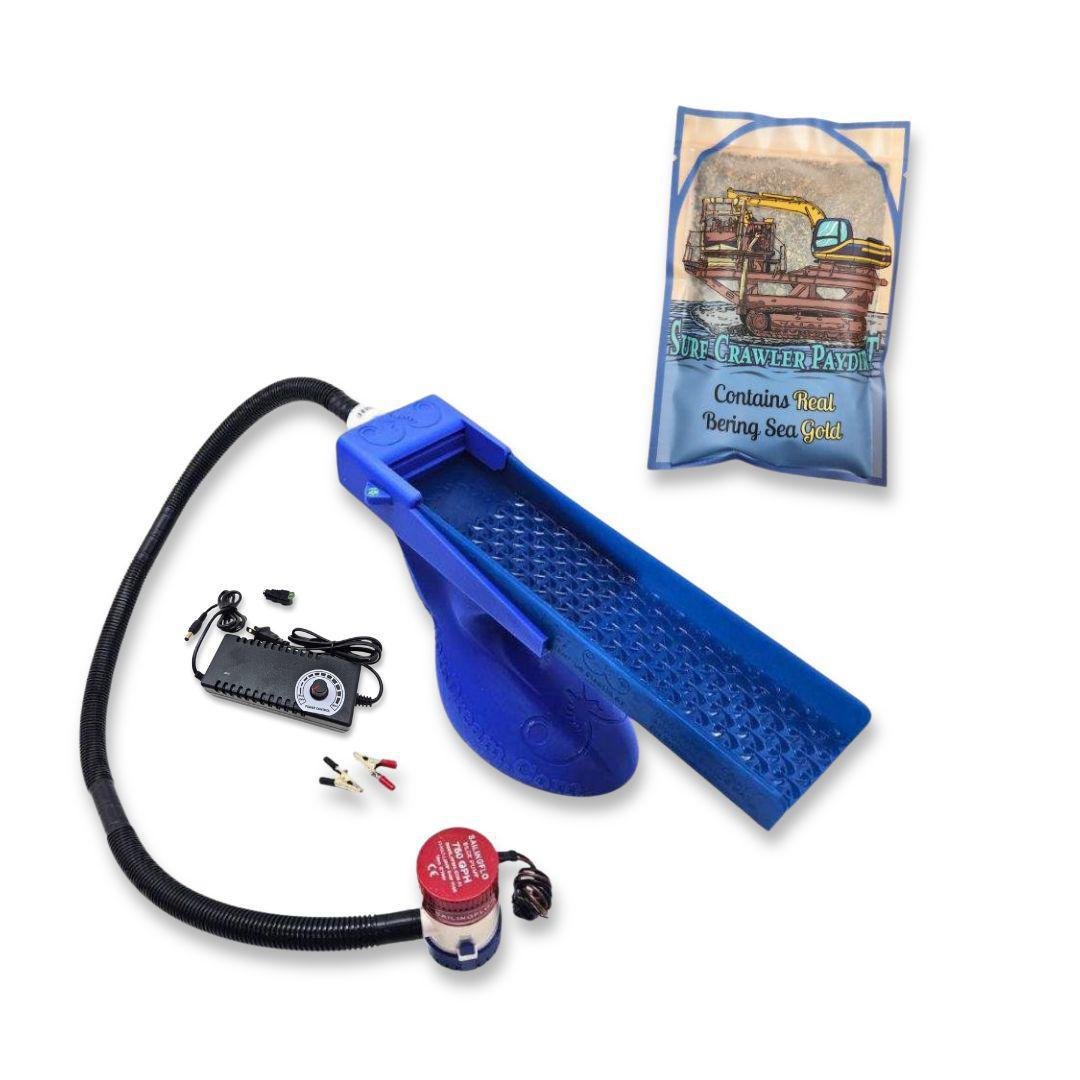 Dream Mat - The Boss Clean Up Sluice Kit - Micro (2nd Gen) + Bering Sea Paydirt - Gold Sluice Box - Prospectors Dream