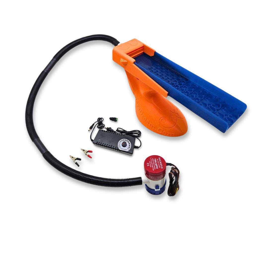 Dream Mat - The Boss Combo (2nd Gen) - Clean Up Sluice Box Kit - Dream Mat | Gold Prospecting Equipment - Gold Sluice Box - Prospectors Dream