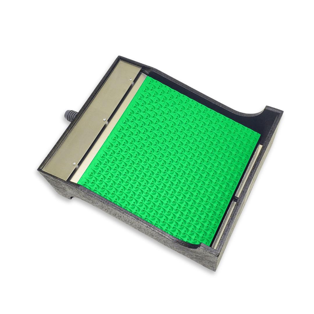 Dream Mat - Top Gold Cube Tray with Micro (2nd Gen) Dream Mat | Gold Mining Equipment - Sluice Mat - Prospectors Dream