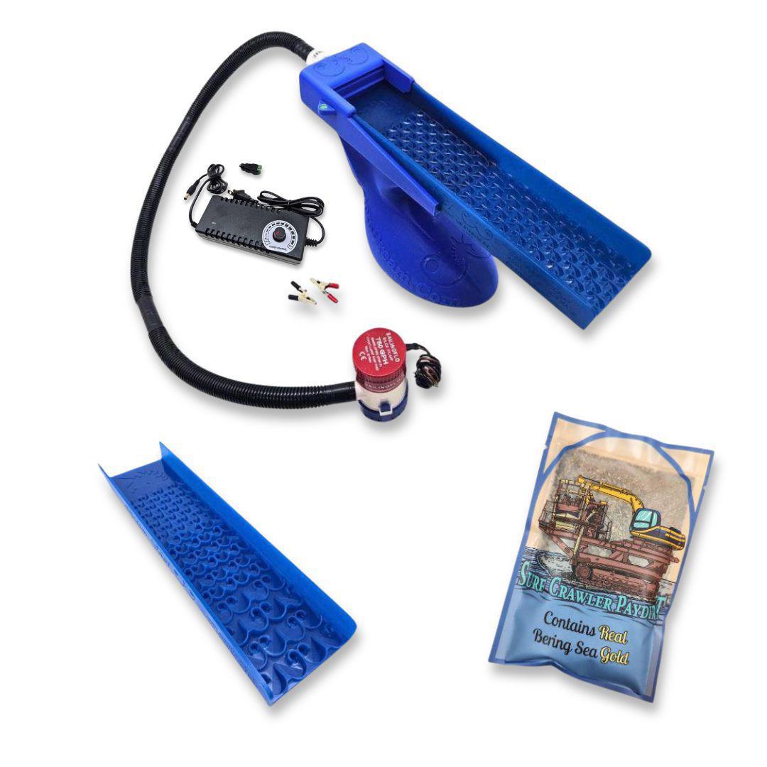 Dream Mat - Value Bering Sea Paydirt Bundle - The Boss Clean Up Sluice Kit - Combo + Micro - Gold Sluice Box - Prospectors Dream