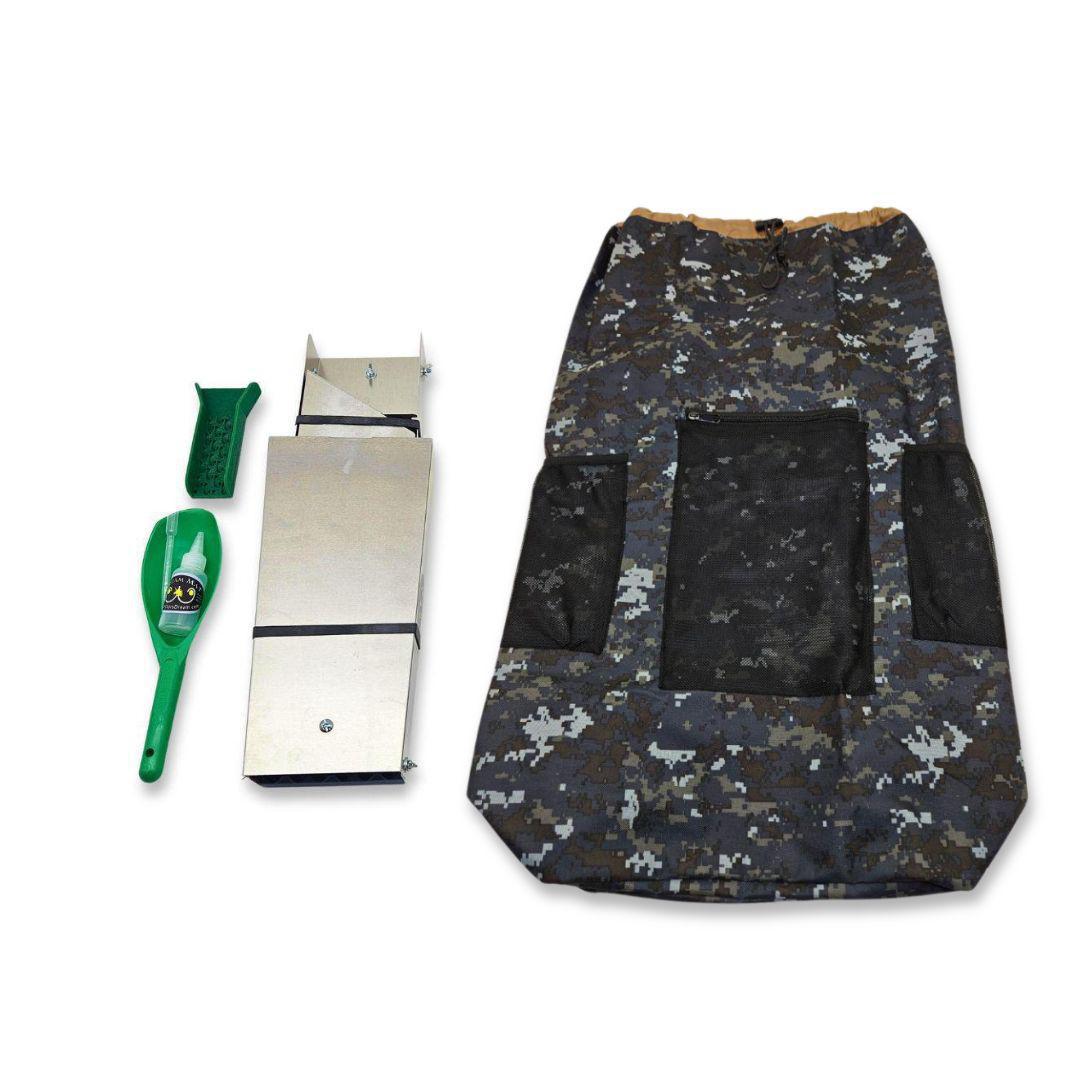 6X43 Gold Folding Sluice Box | Mini-Dredge Edition