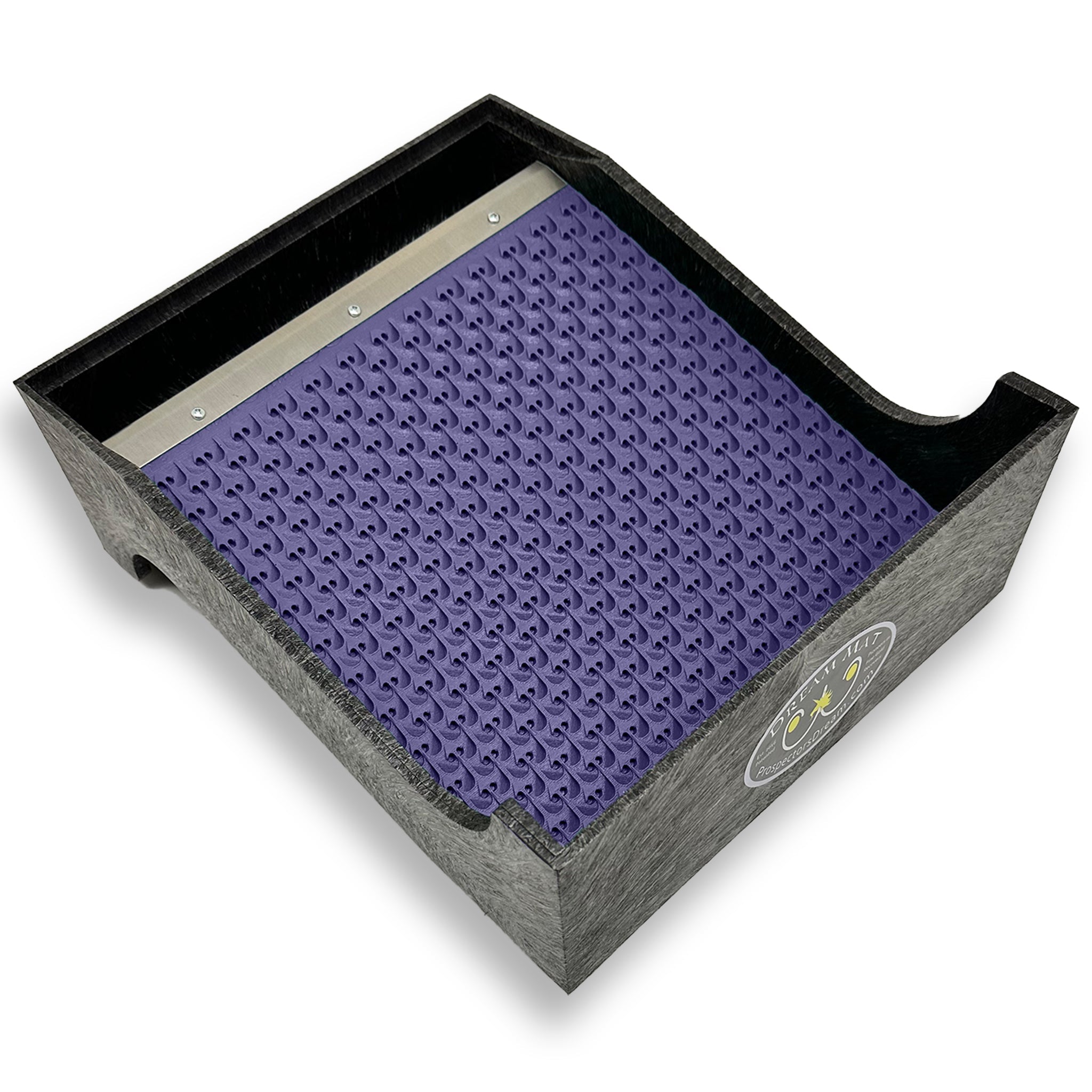 Gold Cube Tray with Micro Dream Mat - Sluice Mat - Prospectors Dream